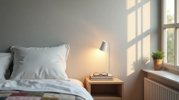Libérez votre espace avec une lampe de chevet rechargeable