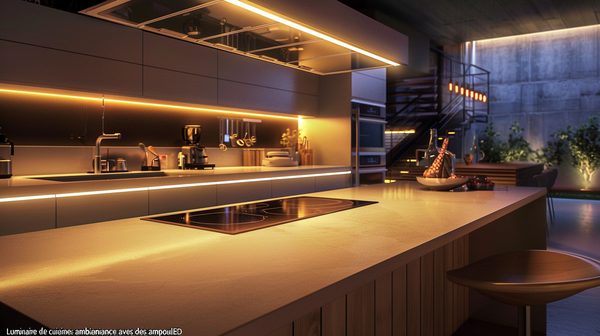 Luminaire de cuisine : profitez d'une ambiance captivante avec des ampoules led